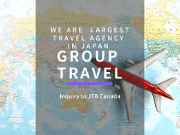 Group travel