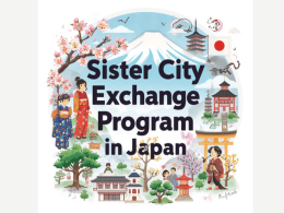 Sister City Exchange Program in Japan