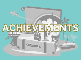 Achievements